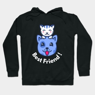 CAT AND DOG LOVE Hoodie